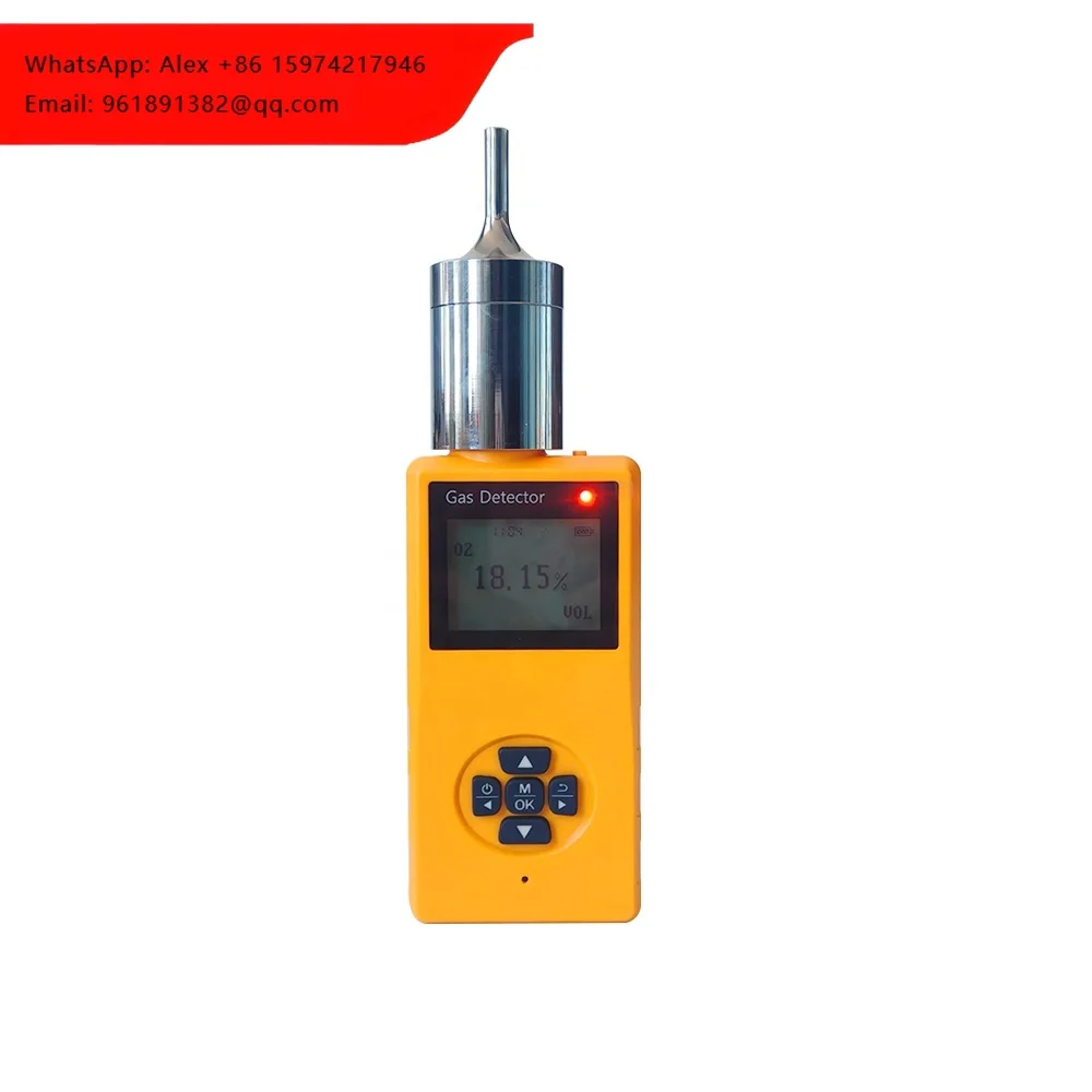 MY 101P Portable Handheld Pump Suction Carbon Monoxide Gas Leak Detector With Multi-Method Detection And 2.5-inch LCD Display
MY 101P Portable Handheld Pump Suction Carbon Monoxide Gas Leak Detector With Multi-Method Detection And 2.5-inch LCD Display