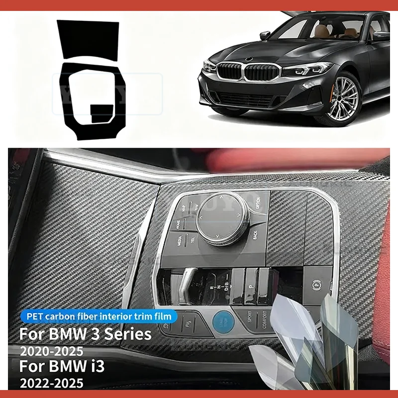 For BMW 3 Series i3 2022 2023-2025 Car Interior Film Center Console Gear Shift PET Carbon Fiber Texture Protective Anti-scratch
For BMW 3 Series i3 2022 2023-2025 Car Interior Film Center Console Gear Shift PET Carbon Fiber Texture Protective Anti-scratch