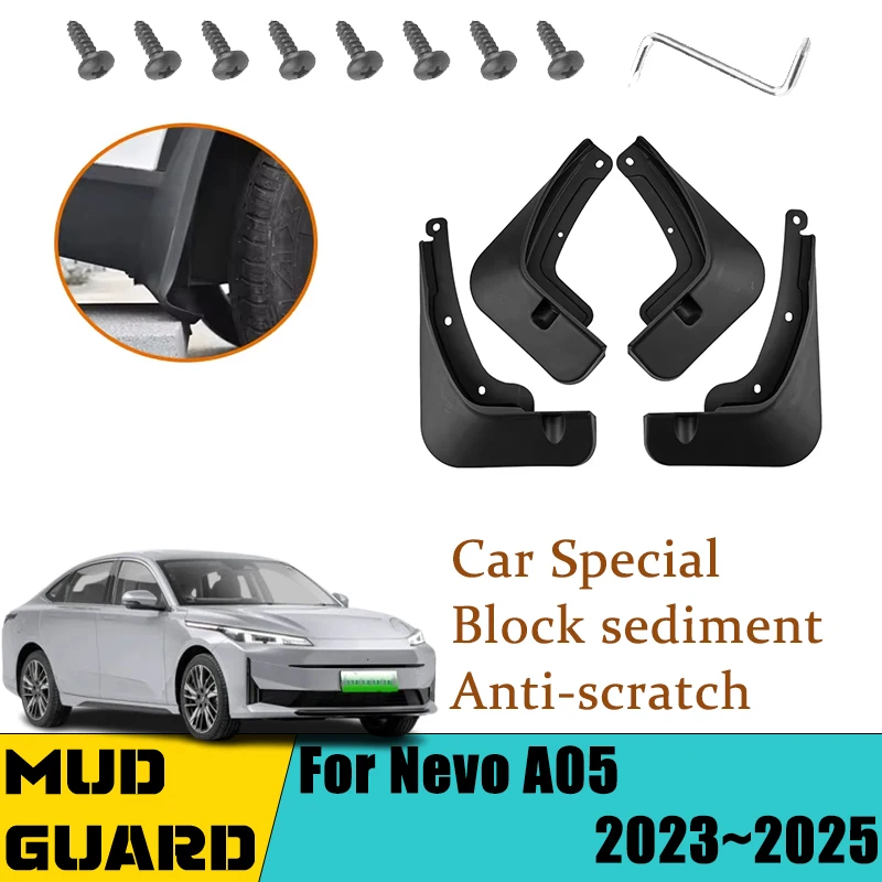 For Changan Nevo A05 PHEV 2023 2024 2025 4PCS Mudflap Mudflaps Fender Front Rear Flaps Splash Guard Car Accessories Muds Flaps
For Changan Nevo A05 PHEV 2023 2024 2025 4PCS Mudflap Mudflaps Fender Front Rear Flaps Splash Guard Car Accessories Muds Flaps