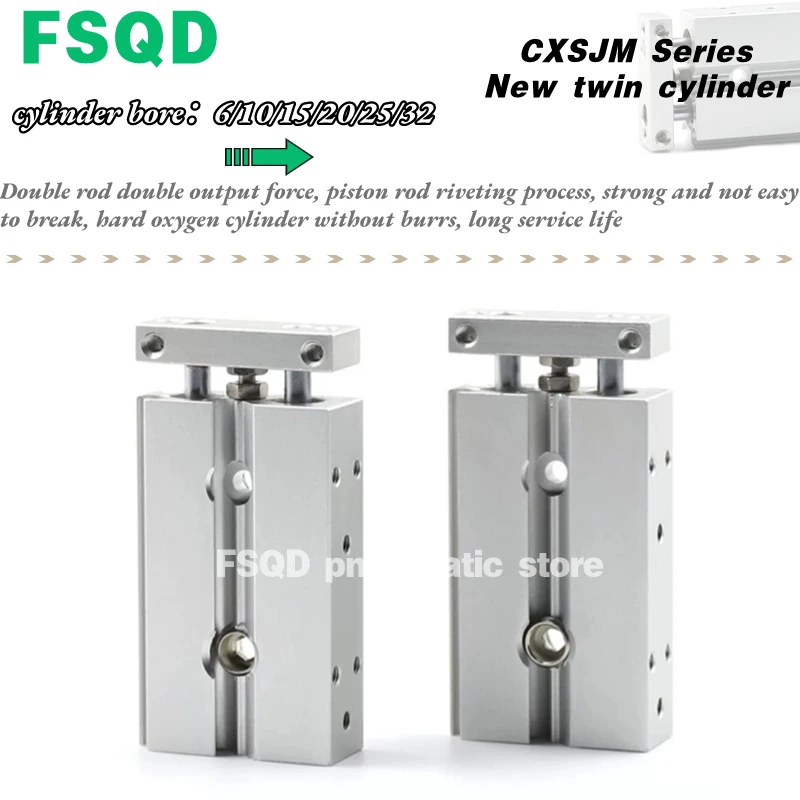 CXSJM6,CXSJM10,CXSJM15,CXSJM20,CXSJM25,CXSJM32-10,20,30,40,50,75,100,125,150,175,200,FSQD type New twin cylinder CXSJM series
CXSJM6,CXSJM10,CXSJM15,CXSJM20,CXSJM25,CXSJM32-10,20,30,40,50,75,100,125,150,175,200,FSQD type New twin cylinder CXSJM series