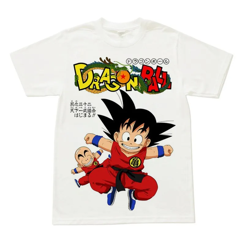 2026 Summer Dragon Ball Oversized T-shirt High Quality 100% Cotton Kid Goku & Krillin Print Unisex Retro Casual Adults Kids
2026 Summer Dragon Ball Oversized T-shirt High Quality 100% Cotton Kid Goku & Krillin Print Unisex Retro Casual Adults Kids