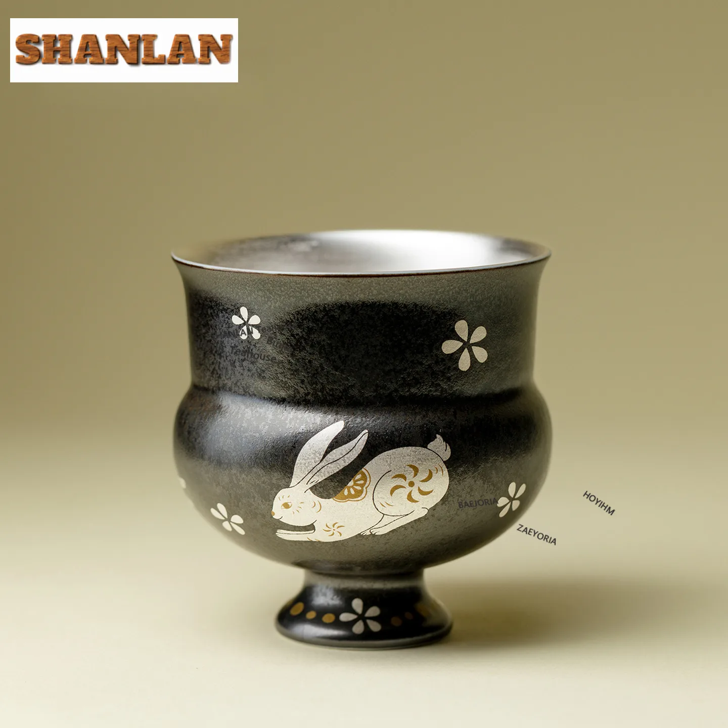 200ml Ink Shadow Rabbit Leap Silver-plated Teacup Luxury Tea Bowl Cup for Tea Tea-tasting Smelling Cup Chazhan Master Cups Cafes
200ml Ink Shadow Rabbit Leap Silver-plated Teacup Luxury Tea Bowl Cup for Tea Tea-tasting Smelling Cup Chazhan Master Cups Cafes
