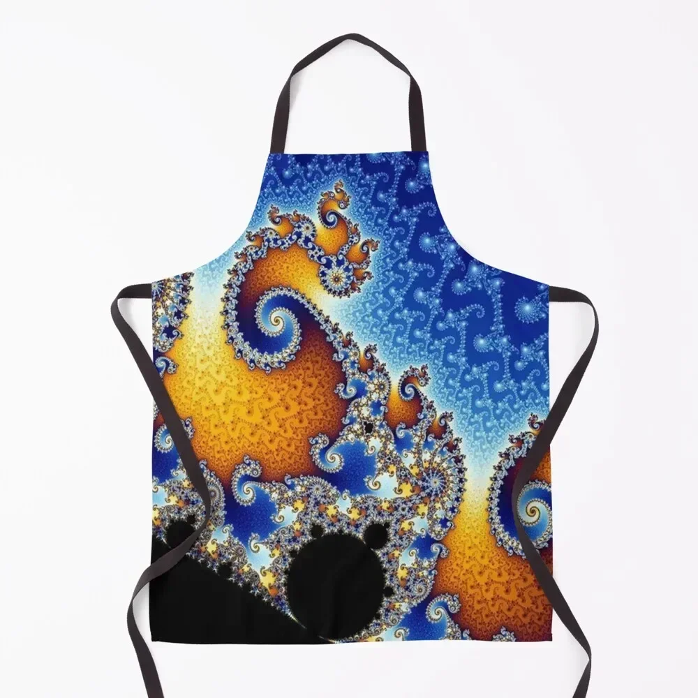 Mandelbrot Blue Double Spiral Fractal Apron For Cosmetologist Home Utensils Women's Dress Kitchen Things For Home Apron
Mandelbrot Blue Double Spiral Fractal Apron For Cosmetologist Home Utensils Women's Dress Kitchen Things For Home Apron