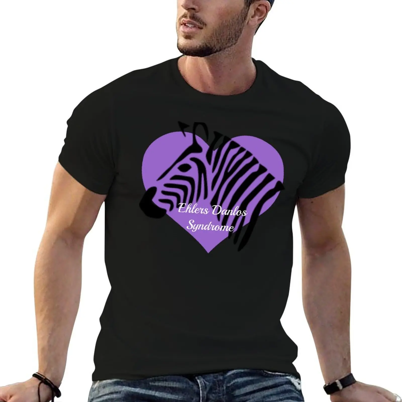 Ehlers Danlos Syndrome Awareness - Purple Heart Zebra T-Shirt t shirt man luxury t shirt man casual t shirt for man T-shirt
Ehlers Danlos Syndrome Awareness - Purple Heart Zebra T-Shirt t shirt man luxury t shirt man casual t shirt for man T-shirt
