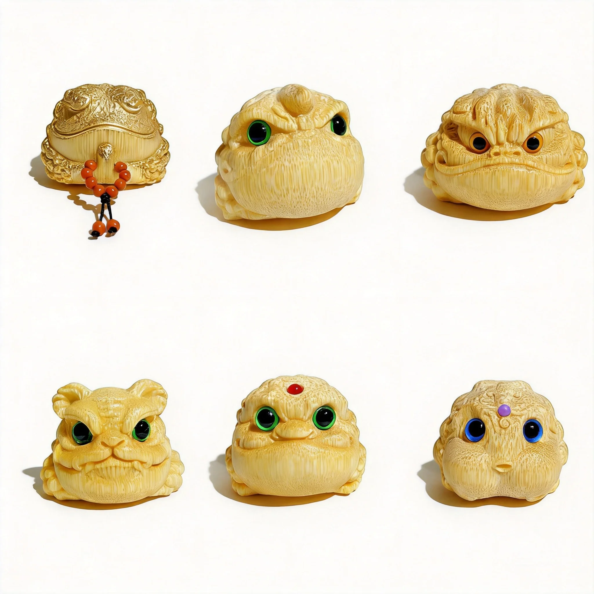 Chinese Style Lucky Solid Dense Bamboo Carved Golden Toad Tiger Pixiu Figurine Wenwan Handheld Fidget Toy Fortune Wealth Blessin
Chinese Style Lucky Solid Dense Bamboo Carved Golden Toad Tiger Pixiu Figurine Wenwan Handheld Fidget Toy Fortune Wealth Blessin