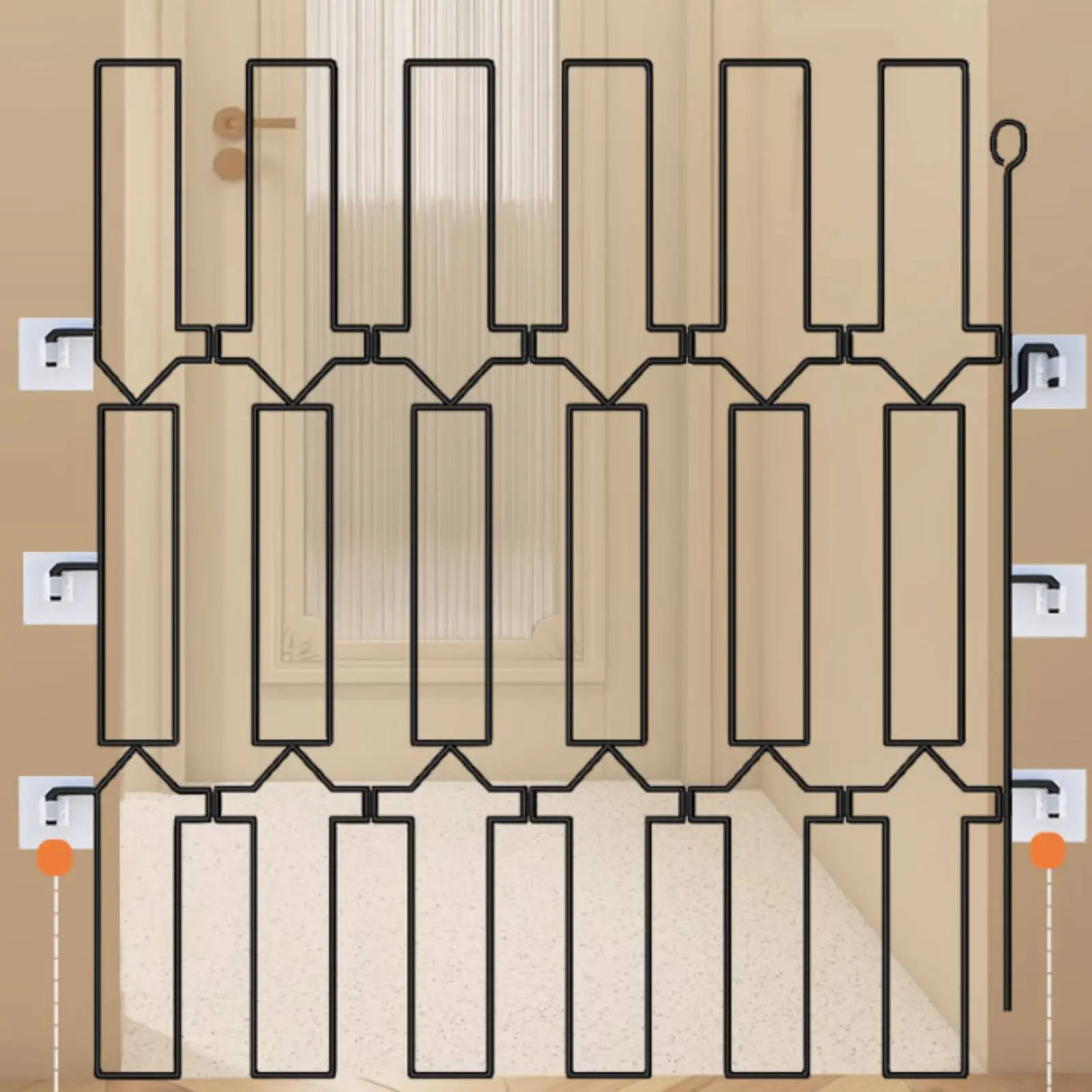 Retractable Pet Gate Heavy Duty Metal Pet Gate Dog Safety Fence Indoor Home Barrier Space Saving for Cats
Retractable Pet Gate Heavy Duty Metal Pet Gate Dog Safety Fence Indoor Home Barrier Space Saving for Cats