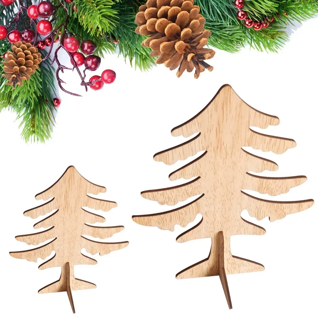Wooden Craft Christmas Home Table Tree Ornament Decor Children's Toy Gift New Year Party Decor Home Table Decoration
Wooden Craft Christmas Home Table Tree Ornament Decor Children's Toy Gift New Year Party Decor Home Table Decoration