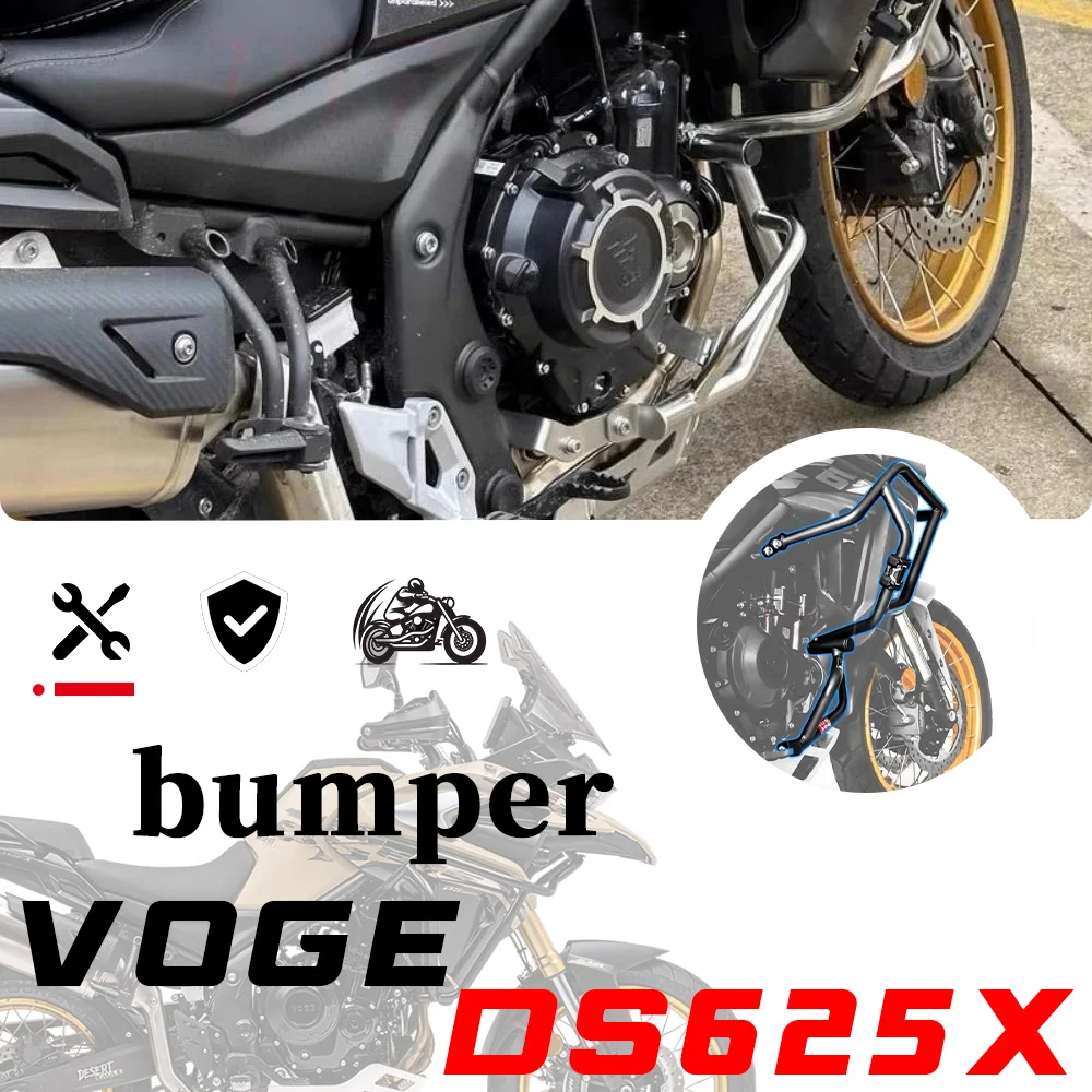 Бампер VOGE DS625X Верхние и нижние стержни из нержавеющей стали, боковые коробки с тремя коробками из алюминиевого сплава XDS625 625DSX
Бампер VOGE DS625X Верхние и нижние стержни из нержавеющей стали, боковые коробки с тремя коробками из алюминиевого сплава XDS625 625DSX