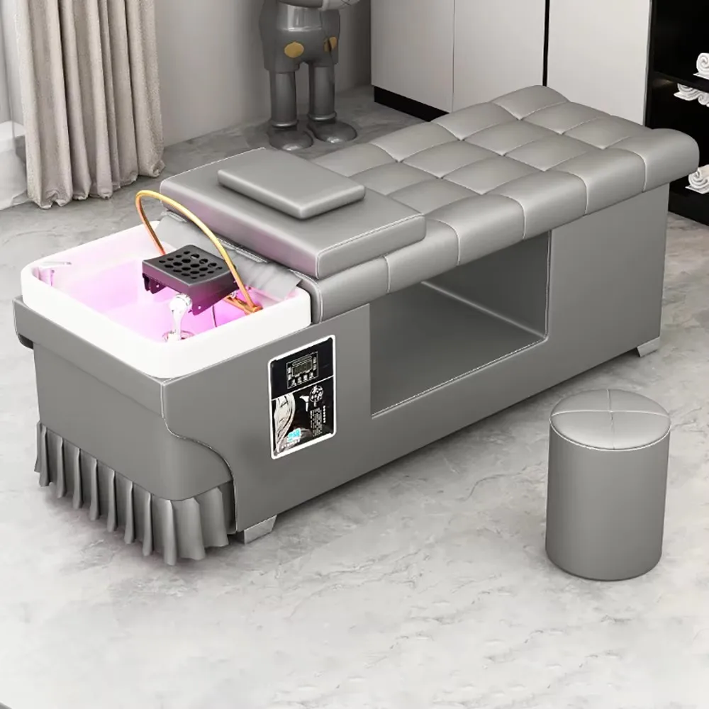 Modern Fashion Shampoo Bed Luxury Fashion Aesthetic Delicacy Shampoo Recliner Nordic Modern Cadeira De Barbearia Salon Furniture
Modern Fashion Shampoo Bed Luxury Fashion Aesthetic Delicacy Shampoo Recliner Nordic Modern Cadeira De Barbearia Salon Furniture