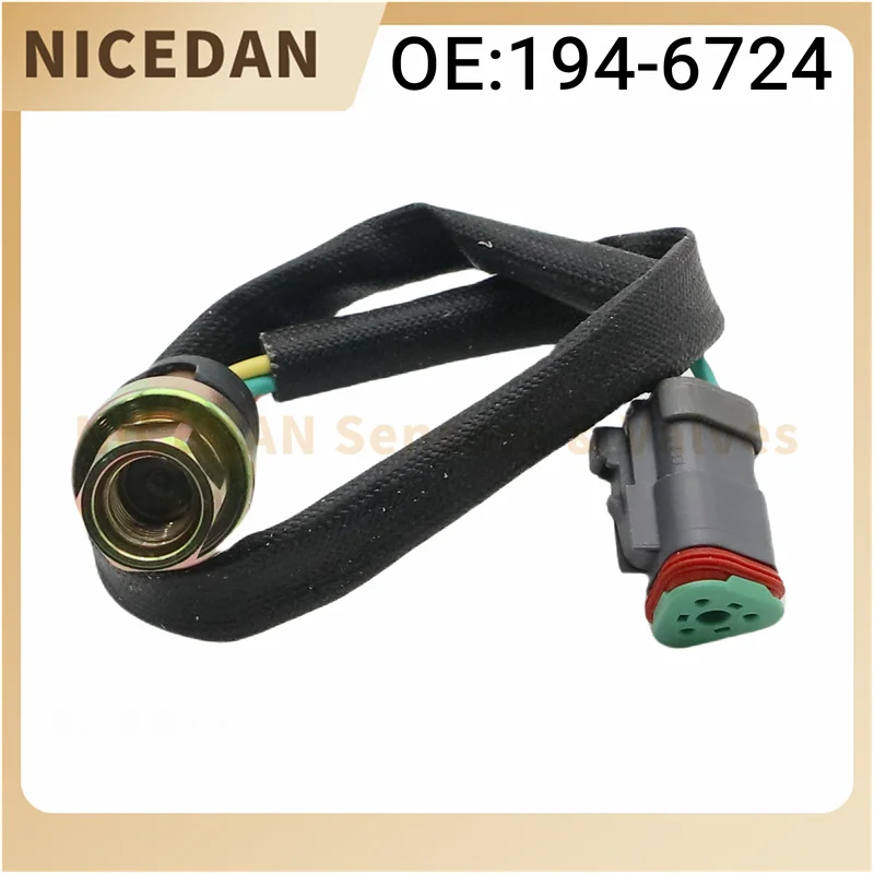 194-6724 Fuel Pressure Sensor For Caterpillar Cat Gen Set Engine 3406e 3456 3508 3508b Locomotive Industrial Marine 1946724 New
194-6724 Fuel Pressure Sensor For Caterpillar Cat Gen Set Engine 3406e 3456 3508 3508b Locomotive Industrial Marine 1946724 New
