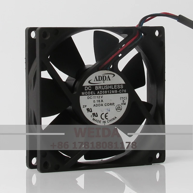 ADDA 24 В 48 В постоянного тока 12 В 0,16 А EC AC 80x80x20 мм 8020 8 смОсевой центробежный вентиляционный вытяжной промышленный вентилятор AD0812MB-C76 охлаждающий вентилятор
ADDA 24 В 48 В постоянного тока 12 В 0,16 А EC AC 80x80x20 мм 8020 8 смОсевой центробежный вентиляционный вытяжной промышленный вентилятор AD0812MB-C76 охлаждающий вентилятор