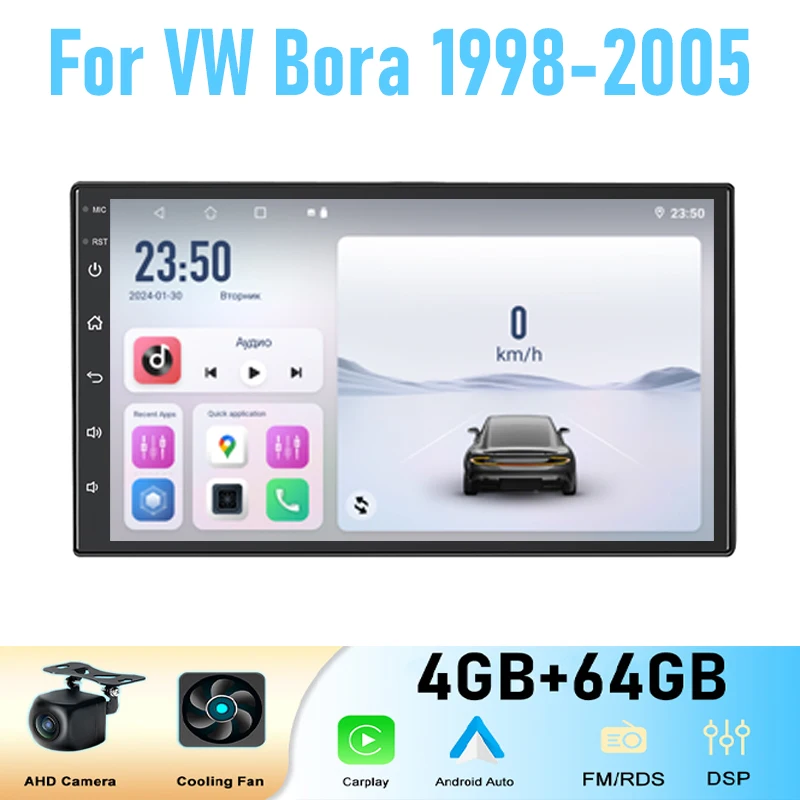 7" For VW Bora 1998-2005 4-64GB Radio Wireless Carplay Adnroid 15 Auto Head Unit GPS Navi WIFI BT Car Stereo Radio Google Map 
7" For VW Bora 1998-2005 4-64GB Radio Wireless Carplay Adnroid 15 Auto Head Unit GPS Navi WIFI BT Car Stereo Radio Google Map