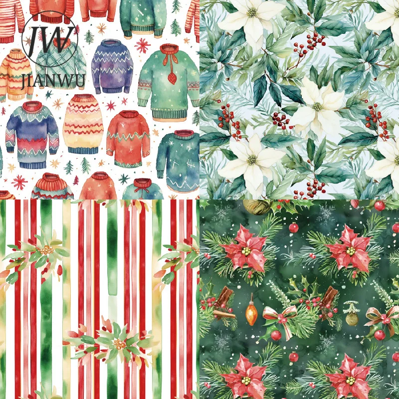 JIANWU 24 листа винтажный рождественский снежный цветок пейзаж коллаж материал для скрапбукинга бумага креативный мусорный журнал канцелярские принадлежности
JIANWU 24 листа винтажный рождественский снежный цветок пейзаж коллаж материал для скрапбукинга бумага креативный мусорный журнал канцелярские принадлежности