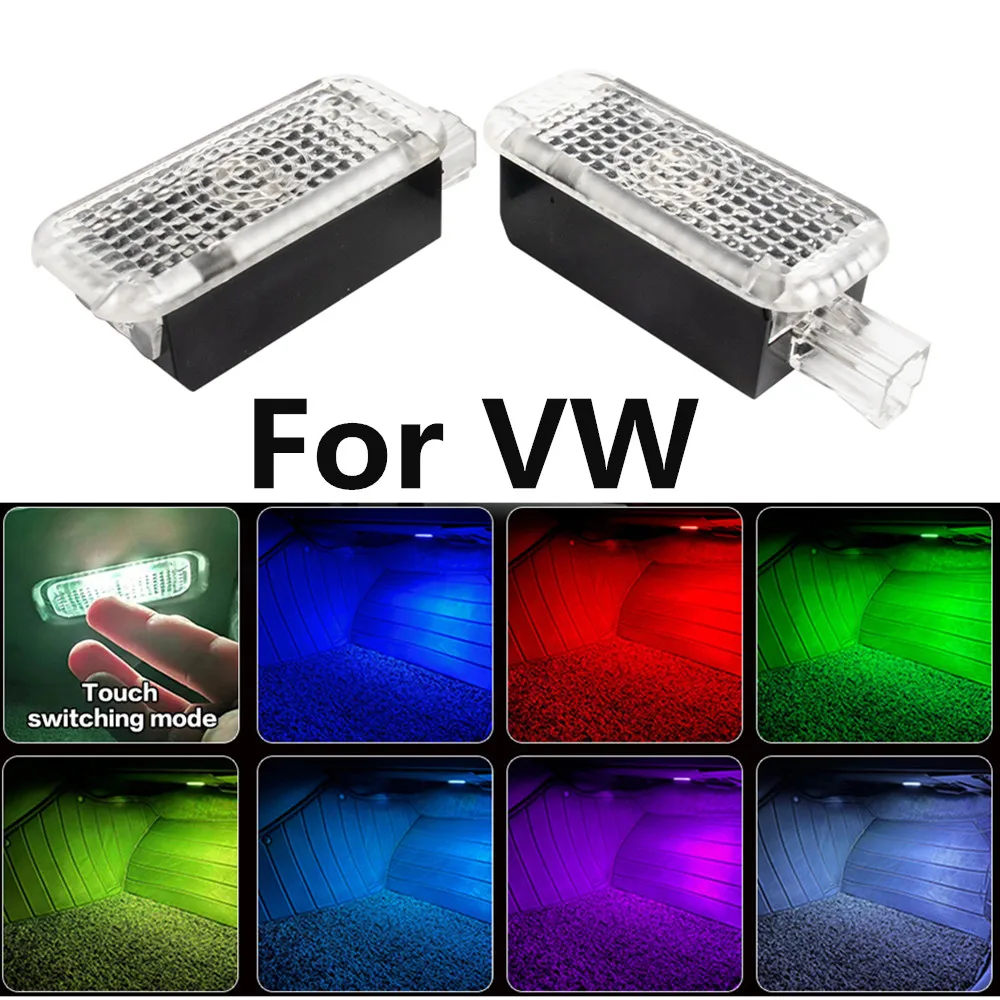 NEW RGB LED Car Interior Atmosphere Lamp Footwell Light Accessories For VW UP Transporter T5 T6 Polo 6R 9N Golf 4 5 6 Tiguan 1 2
NEW RGB LED Car Interior Atmosphere Lamp Footwell Light Accessories For VW UP Transporter T5 T6 Polo 6R 9N Golf 4 5 6 Tiguan 1 2