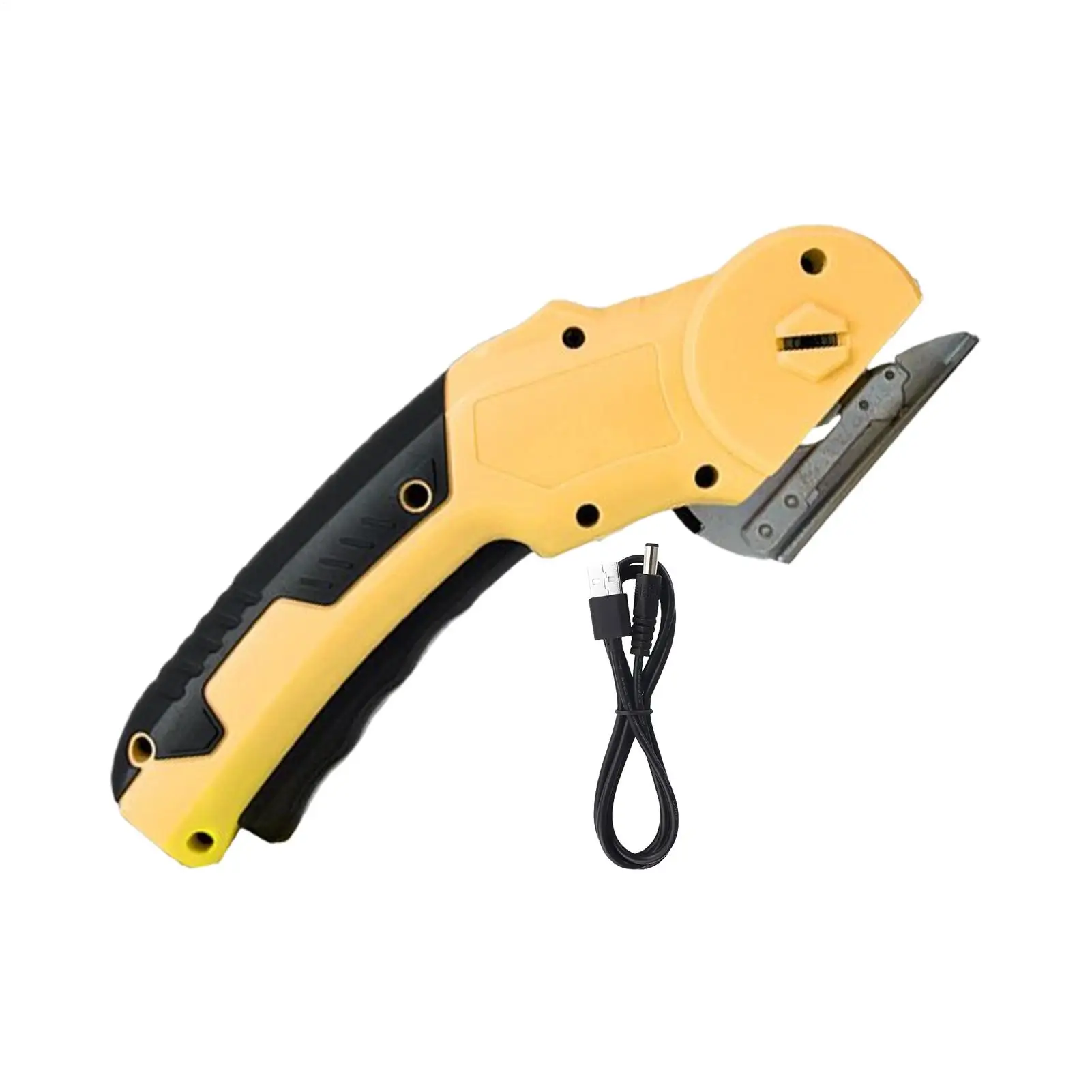 Электрические ножницы 320 об/мин, портативный режущий инструмент в коробке с предохранительным замком и светодиодной подсветкой, перезаряжаемые вращающиеся электрические ножницы для
Электрические ножницы 320 об/мин, портативный режущий инструмент в коробке с предохранительным замком и светодиодной подсветкой, перезаряжаемые вращающиеся электрические ножницы для