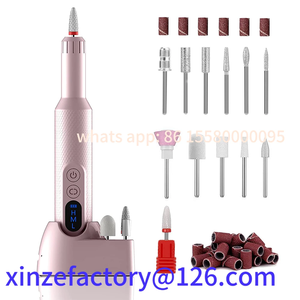 Customizable Cordless Electric Drill Machine Rechargeable Nail File Milling Cutter
Customizable Cordless Electric Drill Machine Rechargeable Nail File Milling Cutter