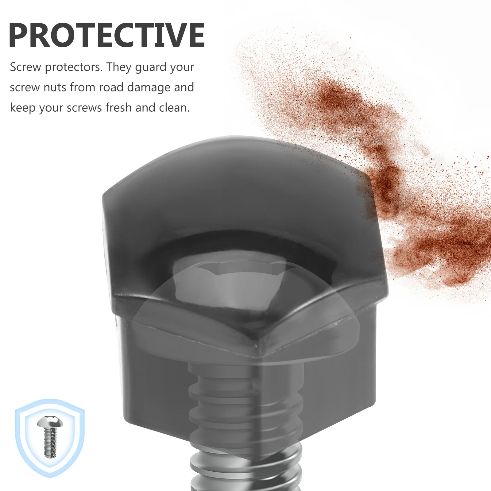 20pcs Tire Lug Nut Covers 17Mm Black Durable Screw Protectors For Car Wheel Hub Fastener Caps Wear-Resistant Auto Accessories
20pcs Tire Lug Nut Covers 17Mm Black Durable Screw Protectors For Car Wheel Hub Fastener Caps Wear-Resistant Auto Accessories