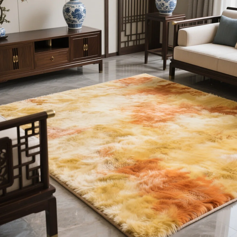 VIKAMA Soft and Comfortable Silk - Wool Bedside Mats, Living Room Mats and Sofa Blankets, in Modern and Simple Style
VIKAMA Soft and Comfortable Silk - Wool Bedside Mats, Living Room Mats and Sofa Blankets, in Modern and Simple Style