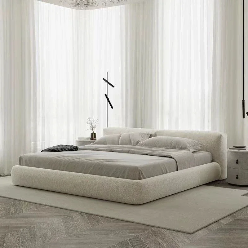 Villa High End Double Bed Frame Designer White Modern Headboard Twin Bed Frame Platform Safe Cama Box Casal Home Furniture
Villa High End Double Bed Frame Designer White Modern Headboard Twin Bed Frame Platform Safe Cama Box Casal Home Furniture