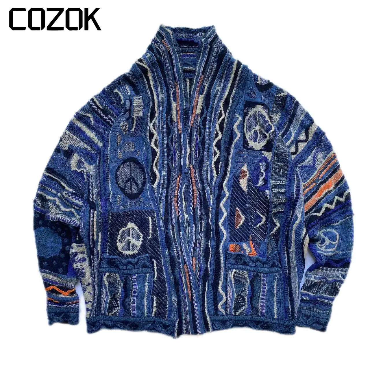 Kapital Vintage Japanese Loose Knit Sweater Men's and Women's Cardigan Thickened Long Sleeve Coat Winter Taoist Robe Jacket
Kapital Vintage Japanese Loose Knit Sweater Men's and Women's Cardigan Thickened Long Sleeve Coat Winter Taoist Robe Jacket