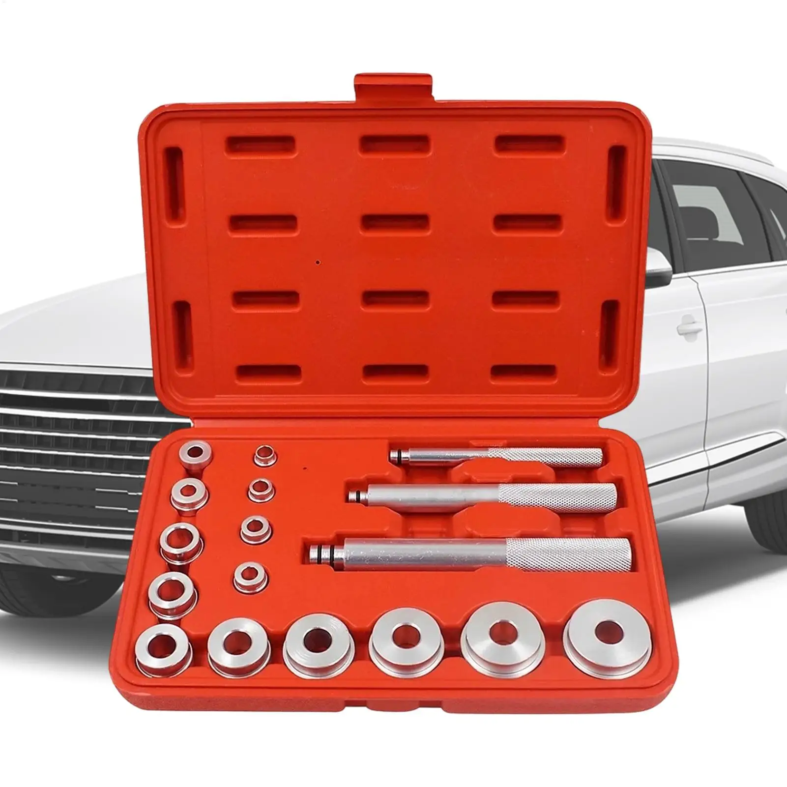 Bearing Installer Kit Rust-Proof Heavy Duty Auto Bearing Race Seal Driver Installer Set For Garage Repair Shop Sedan Routine