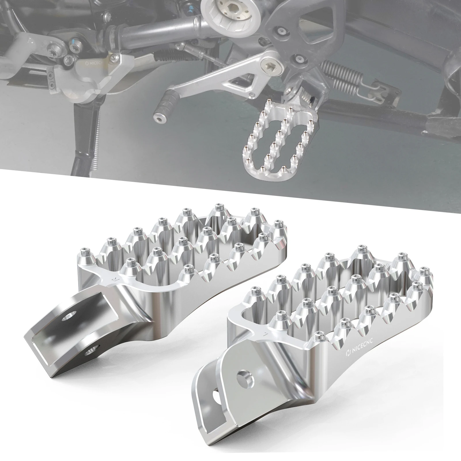 For 2013-2018 BMW R1200GS Adventure R1200GS Footpegs Foot Pedal Footrests for BMW R1250GS 2019-2023 R1250GS Adventure 2019-2024
For 2013-2018 BMW R1200GS Adventure R1200GS Footpegs Foot Pedal Footrests for BMW R1250GS 2019-2023 R1250GS Adventure 2019-2024