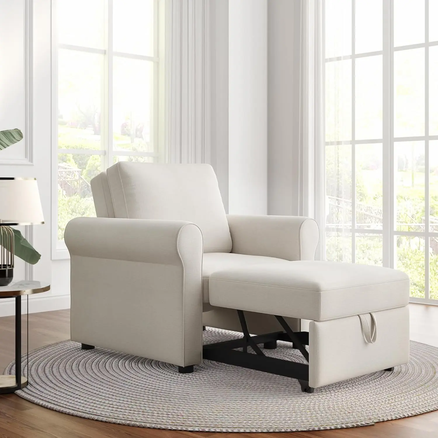 Convertible Sleeper Chair Bed, 3-In-1 Single Chair Bed With Adjustable Backrest, Pull Out Sleeper Chair Futon Sofa Chair,
Convertible Sleeper Chair Bed, 3-In-1 Single Chair Bed With Adjustable Backrest, Pull Out Sleeper Chair Futon Sofa Chair,
