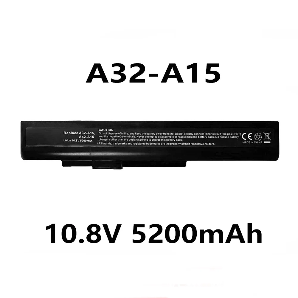 A32-A15 A42-A15 A41-A15 10,8 В 5200 мАч Аккумулятор для ноутбука MSI CR640 CX640 A6400 CR640MX для серии Medion Akoya E6201 E6221
A32-A15 A42-A15 A41-A15 10,8 В 5200 мАч Аккумулятор для ноутбука MSI CR640 CX640 A6400 CR640MX для серии Medion Akoya E6201 E6221