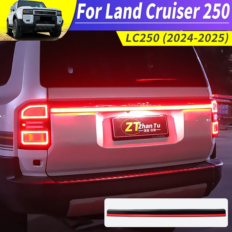 For Toyota Land Cruiser 250 2024 2025 Prado LC250 1958 First Edition LED Through-type Tail light,Exterior Upgraded Accessories
For Toyota Land Cruiser 250 2024 2025 Prado LC250 1958 First Edition LED Through-type Tail light,Exterior Upgraded Accessories