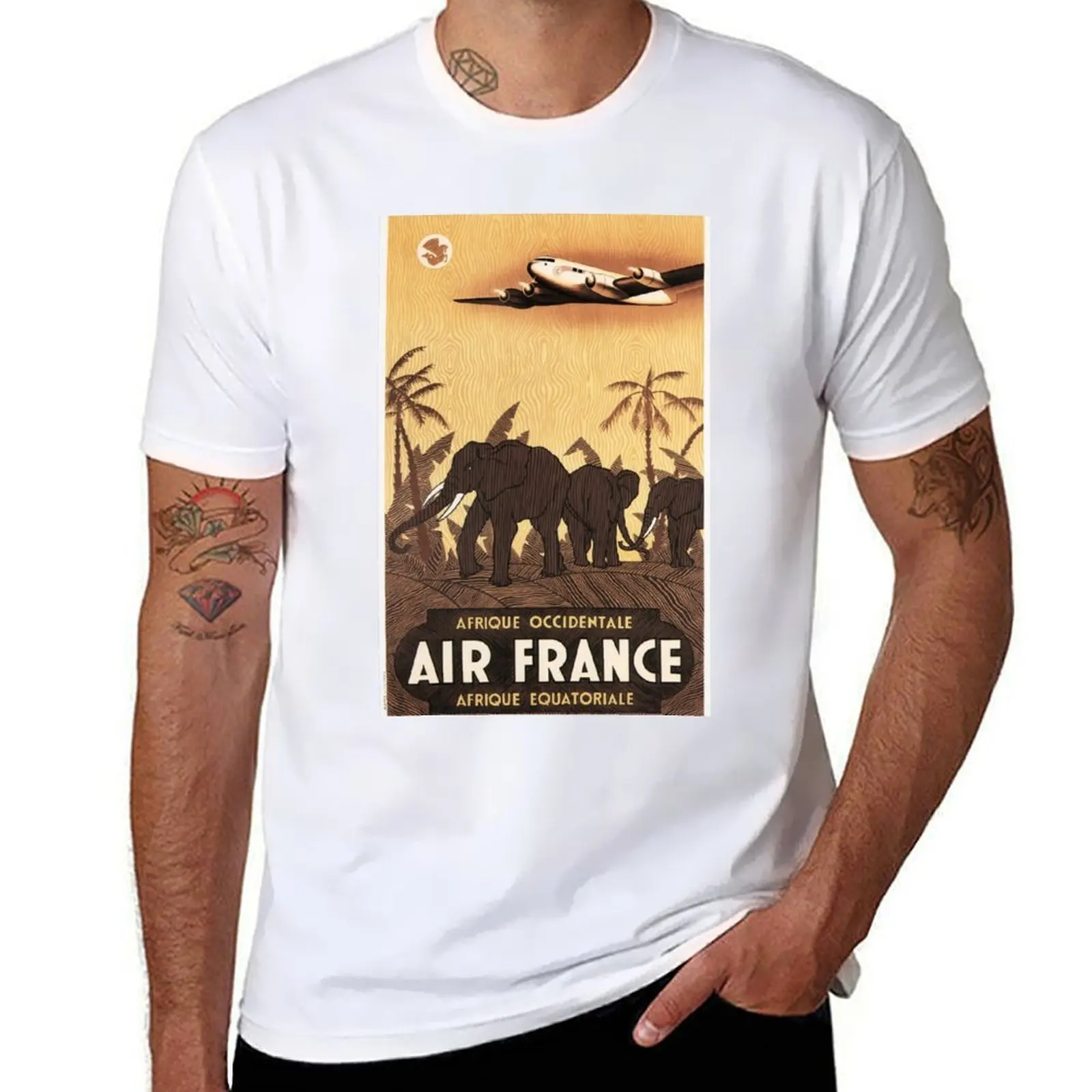 AIR FRANCE AFRIQUE Advertising Africa Vintage Airline Travel T-Shirt t shirt for man 100 percent cotton man tshirt T-Shirt
AIR FRANCE AFRIQUE Advertising Africa Vintage Airline Travel T-Shirt t shirt for man 100 percent cotton man tshirt T-Shirt