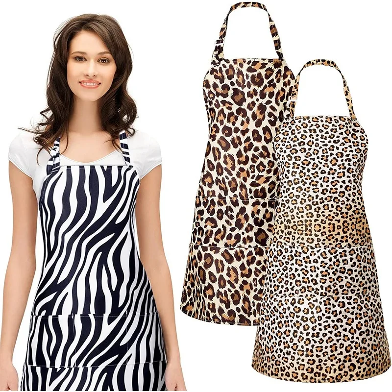 Washable Leopard Print Apron Adjustable Neckband Stainproof Protective Wear For Cooking Baking Beauty Salon Services
Washable Leopard Print Apron Adjustable Neckband Stainproof Protective Wear For Cooking Baking Beauty Salon Services