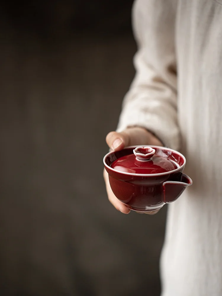 Guanyintang Purple Clay Tea Pot Ceramic Tea Bowl Chinese Style Single Pot Home Use Tea Brewing Handheld Bowl Vintage Craft
Guanyintang Purple Clay Tea Pot Ceramic Tea Bowl Chinese Style Single Pot Home Use Tea Brewing Handheld Bowl Vintage Craft