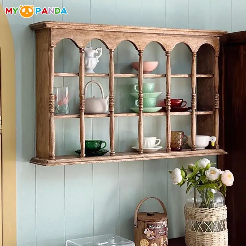 1:6 кукольный домик Миниатюрный подстаканник многослойный стеллаж для хранения твердой древесины полка для хранения витрины Мебель Модель сцена Декор
1:6 кукольный домик Миниатюрный подстаканник многослойный стеллаж для хранения твердой древесины полка для хранения витрины Мебель Модель сцена Декор