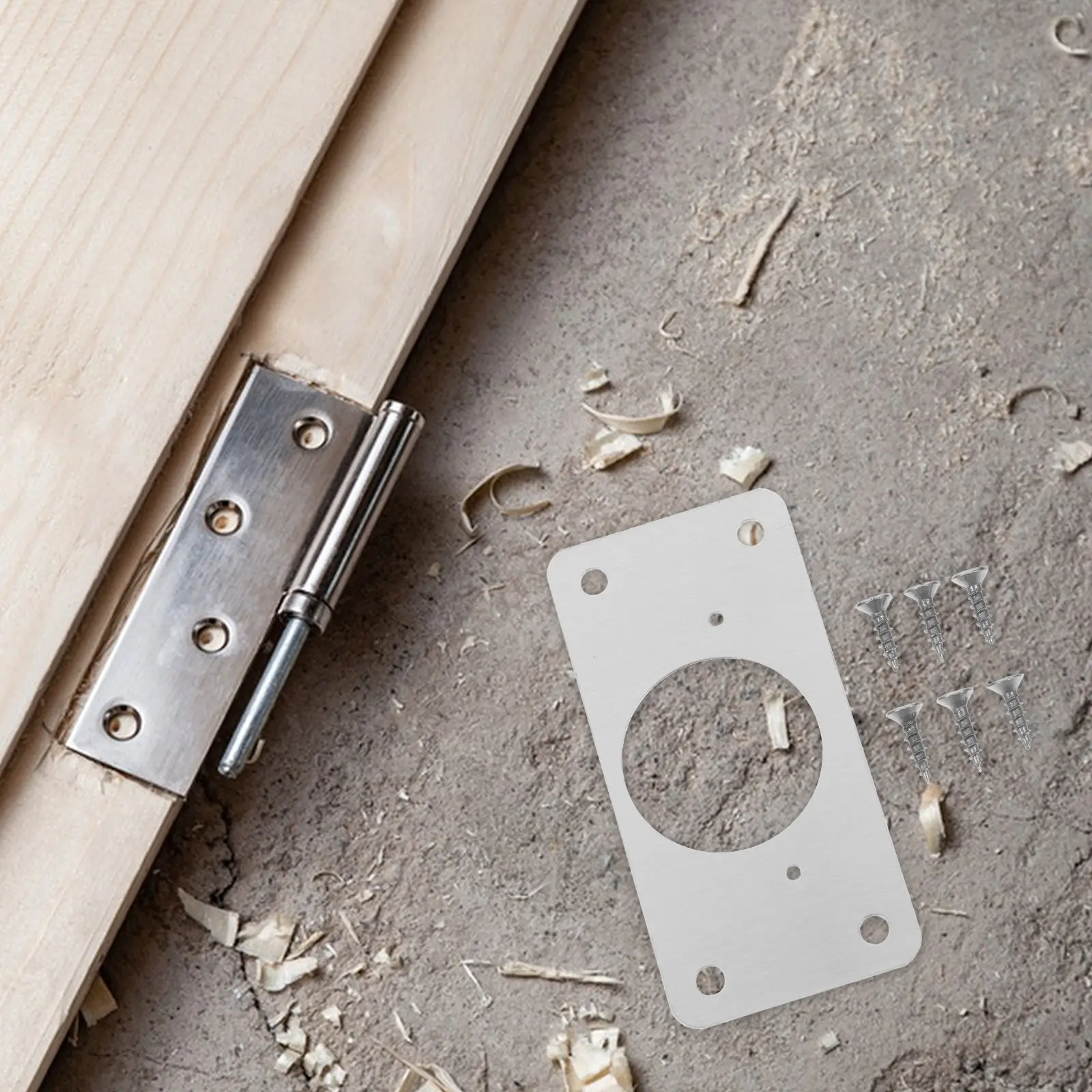 1Set Hinge Repair Kit for Cabinet Doors Stainless Steel Repair Plates with Screws Heavy Duty Corner Cabinet Hinge Plates Easy
1Set Hinge Repair Kit for Cabinet Doors Stainless Steel Repair Plates with Screws Heavy Duty Corner Cabinet Hinge Plates Easy