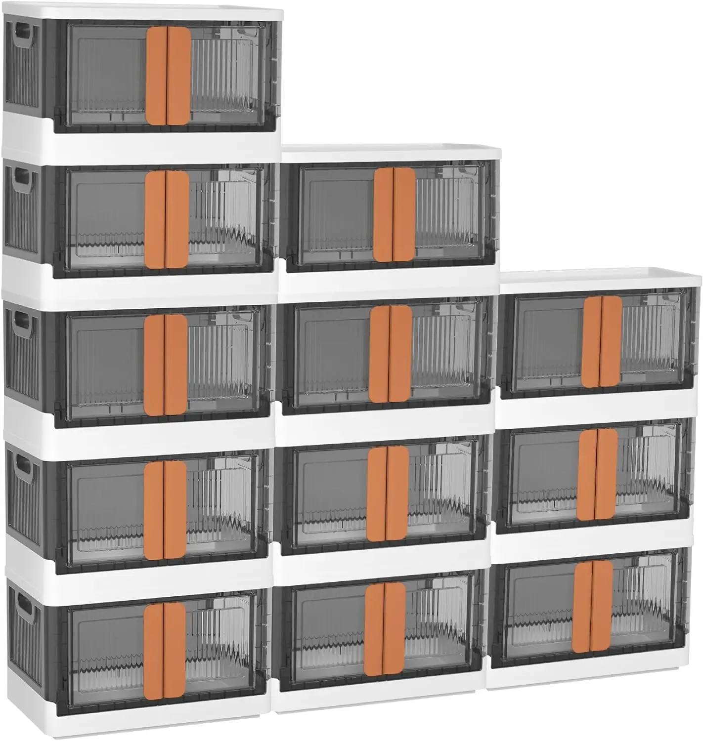 Storage Bins - 12-Pack of Large 8.5-Gallon/33.8-Quart Stackable Wheeled Clothing, Shoe, Bedroom, Office Organizer
Storage Bins - 12-Pack of Large 8.5-Gallon/33.8-Quart Stackable Wheeled Clothing, Shoe, Bedroom, Office Organizer