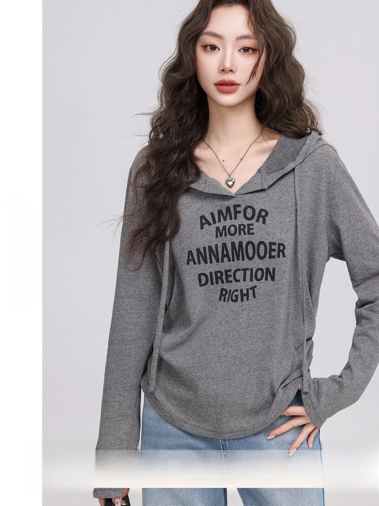 Retro American Sle Printed Hoodie T-irt Women's Loose Casual Spring Top Breathable Cotton Polyester Blend Daily Wear
Retro American Sle Printed Hoodie T-irt Women's Loose Casual Spring Top Breathable Cotton Polyester Blend Daily Wear