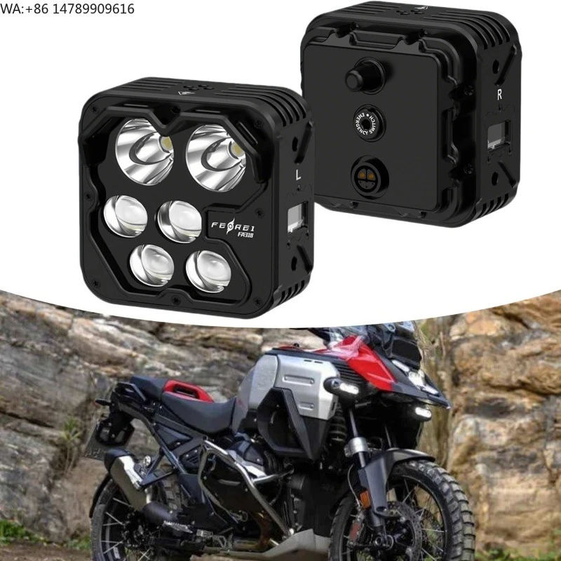 Quick-Release Auxiliary LightsFerei Patented Cooling 23000lm LED Motorcycle Front Driving Lights Quick Release GS1250 Spot/Fog/F
Quick-Release Auxiliary LightsFerei Patented Cooling 23000lm LED Motorcycle Front Driving Lights Quick Release GS1250 Spot/Fog/F