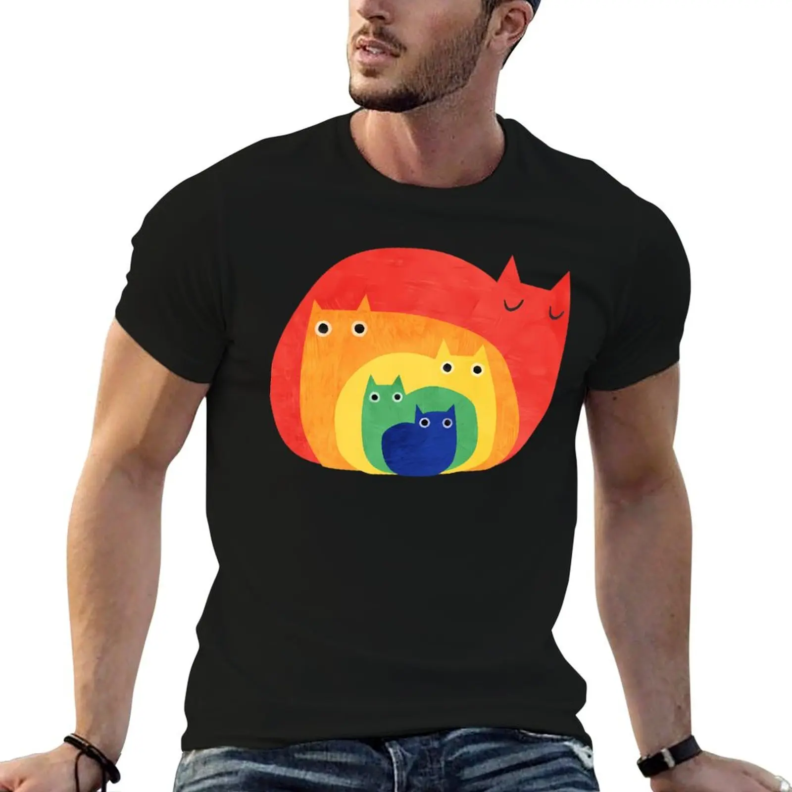 Rainbow Cats T-Shirt graphic t shirts for man man t shirt designer T-Shirt
Rainbow Cats T-Shirt graphic t shirts for man man t shirt designer T-Shirt