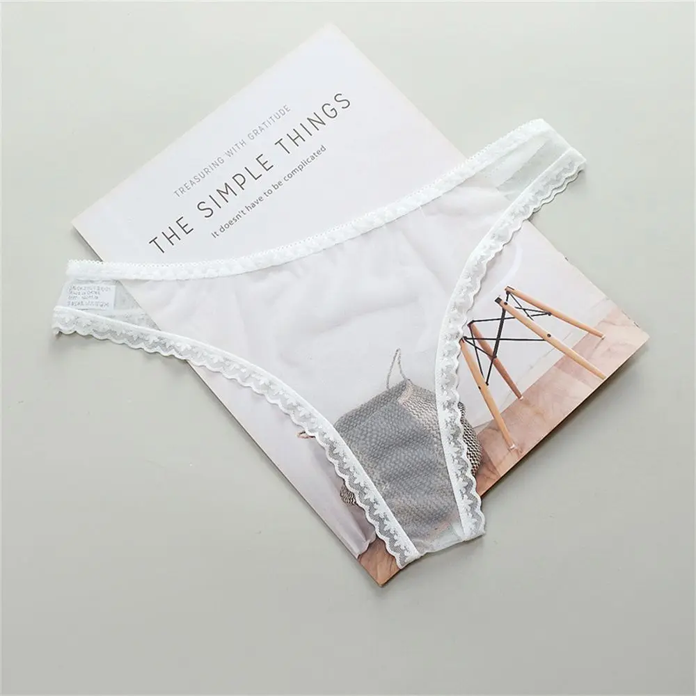 Sexy G String Panties Women Lingerie Female Perspective Thong Sheer Transparent Knickers Lace Underwear
Sexy G String Panties Women Lingerie Female Perspective Thong Sheer Transparent Knickers Lace Underwear