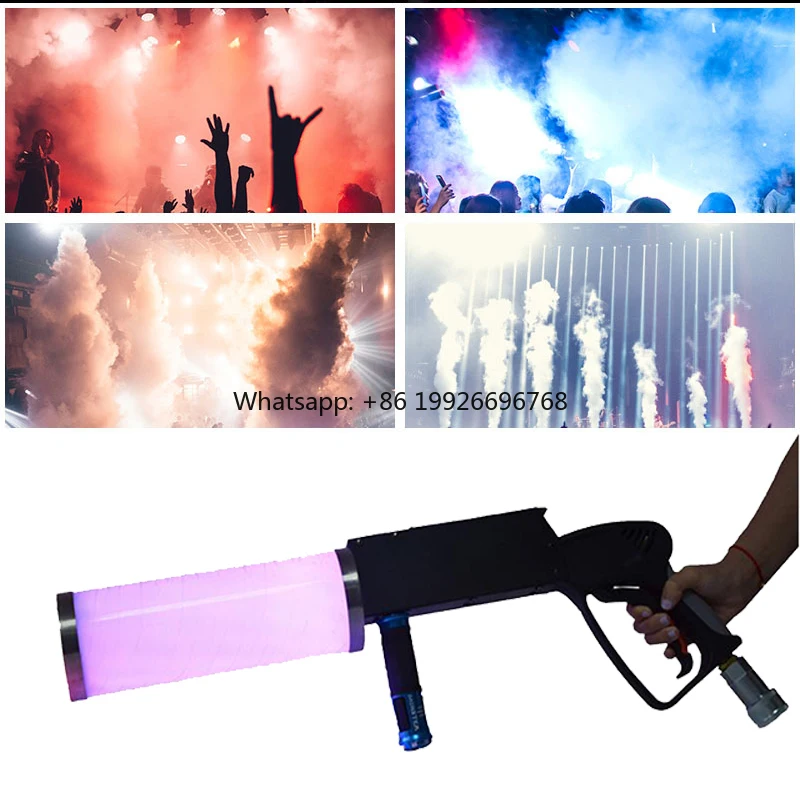 Dj Equipment Dmx Co2 Jet Spray Machine Rgb Led Co2 Smoke Fog Dj Gun for Wedding Disco Nightclub Party
Dj Equipment Dmx Co2 Jet Spray Machine Rgb Led Co2 Smoke Fog Dj Gun for Wedding Disco Nightclub Party