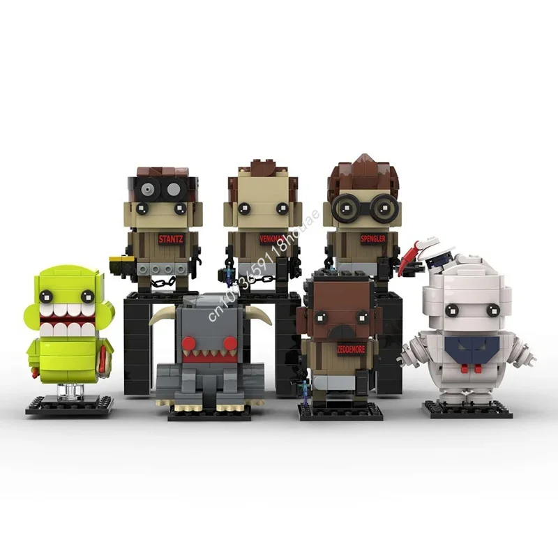 1099pcs MOC Brickheadz Ghost Buster Characters Model Building Blocks Festival Gift Architecture Toys DIY Creative Education
1099pcs MOC Brickheadz Ghost Buster Characters Model Building Blocks Festival Gift Architecture Toys DIY Creative Education