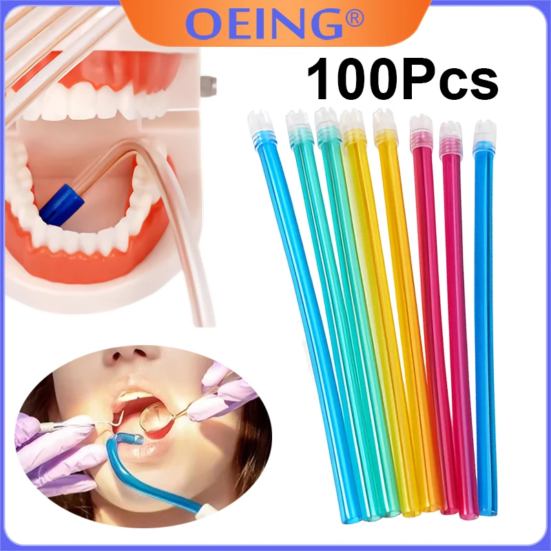 100Pcs Oral Saliva Ejector, Dental Supplies, Disposable Colored Saliva Ejector, Flexible Saliva Ejector for Medical Orthodontics
100Pcs Oral Saliva Ejector, Dental Supplies, Disposable Colored Saliva Ejector, Flexible Saliva Ejector for Medical Orthodontics