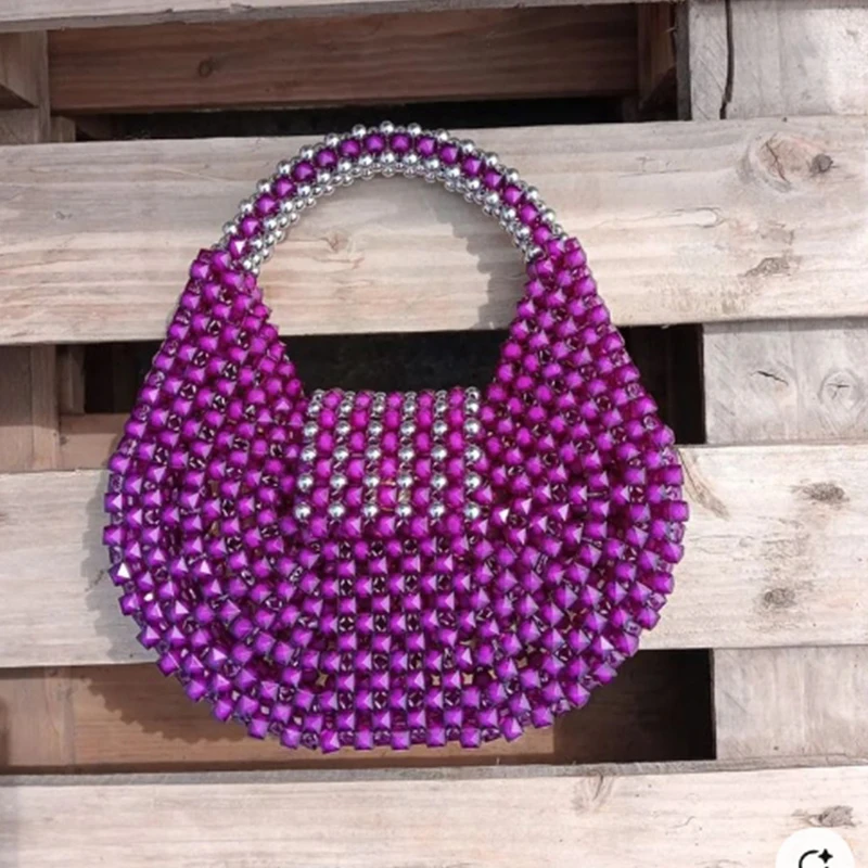 Customizable Acrylic Bead Handmade Flip Small Square Bag 2025 New Women's Shoulder Bags Simple Versatile Wallet Ladies Handbag
Customizable Acrylic Bead Handmade Flip Small Square Bag 2025 New Women's Shoulder Bags Simple Versatile Wallet Ladies Handbag