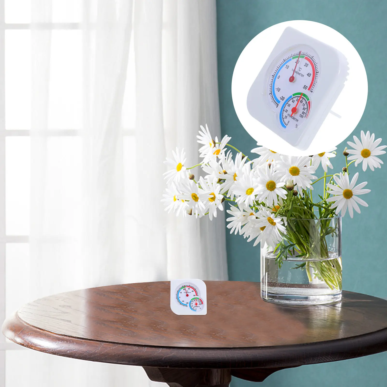 Аналоговый термогигрометр для помещений и улицы: точный монитор температуры и влажности с легко читаемым циферблатом для дома и офиса
Аналоговый термогигрометр для помещений и улицы: точный монитор температуры и влажности с легко читаемым циферблатом для дома и офиса