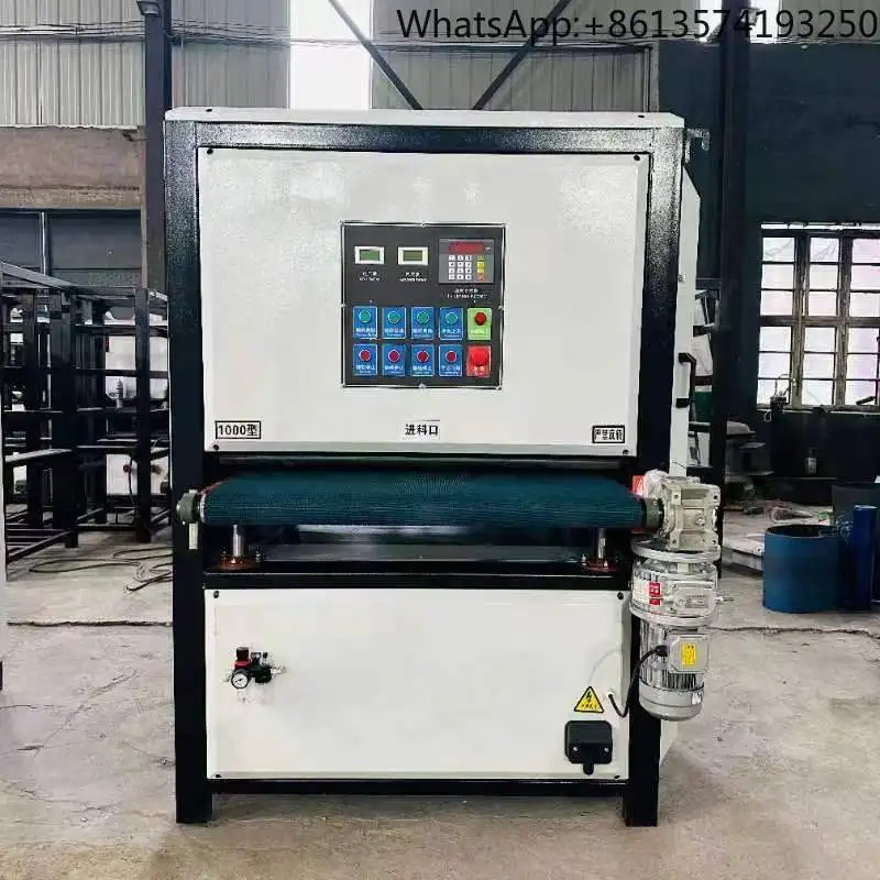 100 Portable Small Cutting Parts Deburring Polisher Sheet Metal Drawing Polishing Machine Motor 2.2kW Power Easy Operate
100 Portable Small Cutting Parts Deburring Polisher Sheet Metal Drawing Polishing Machine Motor 2.2kW Power Easy Operate