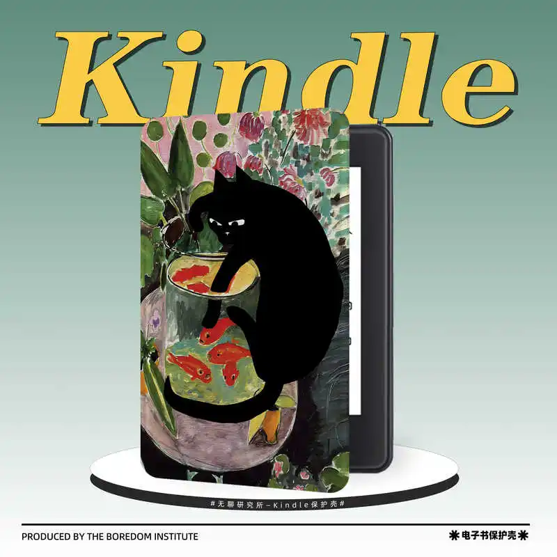 Oil Painting Cat for All-new Kindle Paperwhite 11th Generation 2024&Kindle Scribe Edition 2024 13th Gen 2023,Silicone Soft Cover
Oil Painting Cat for All-new Kindle Paperwhite 11th Generation 2024&Kindle Scribe Edition 2024 13th Gen 2023,Silicone Soft Cover