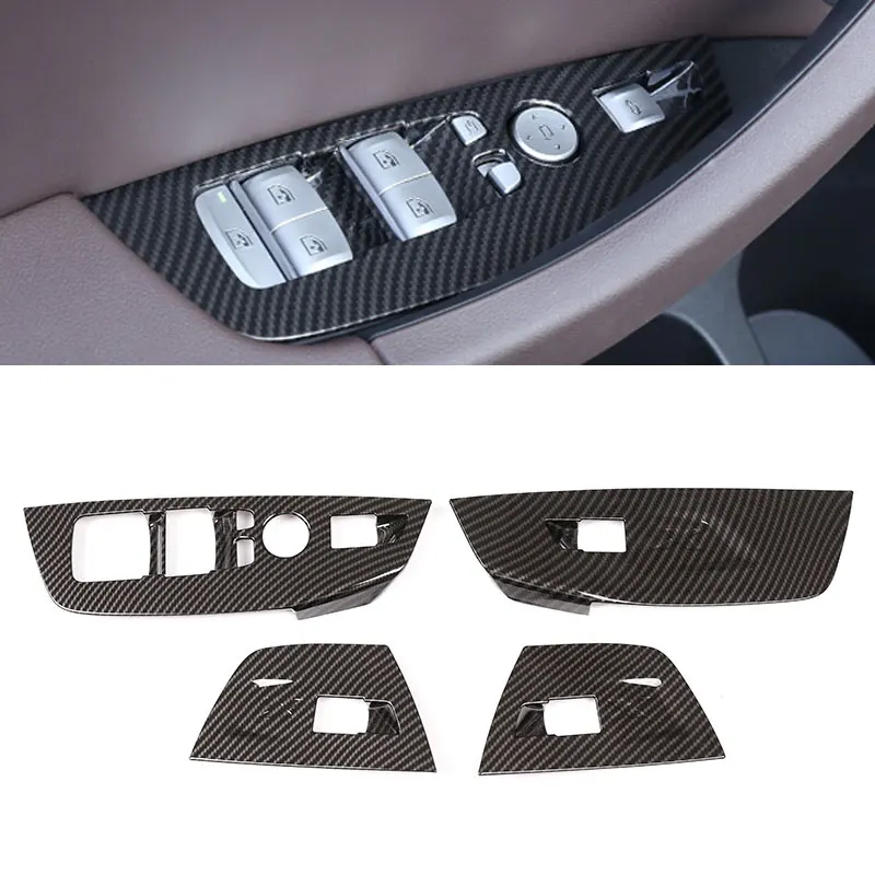 For BMW X3 X4 G01 G02 2018 2019 2020 2021 Carbon Texture Window Lift Switch Buttons Control Panel Frame Cover Protective Trim
For BMW X3 X4 G01 G02 2018 2019 2020 2021 Carbon Texture Window Lift Switch Buttons Control Panel Frame Cover Protective Trim
