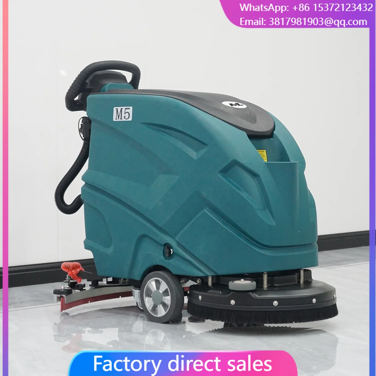 Best Quality Hand Push Walk Behind Floor Cleaning Machine Professional Industrial Commercial Floor Scrubber
Best Quality Hand Push Walk Behind Floor Cleaning Machine Professional Industrial Commercial Floor Scrubber