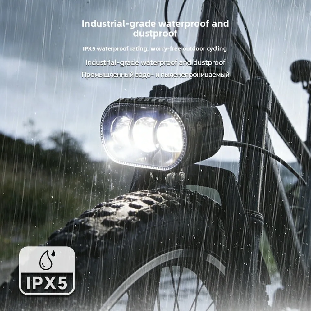 Electric Bicycle Headlight Replaces The LED Of Electric-assist Folding Bicycle Bicycle Accessories Easy To Use
Electric Bicycle Headlight Replaces The LED Of Electric-assist Folding Bicycle Bicycle Accessories Easy To Use