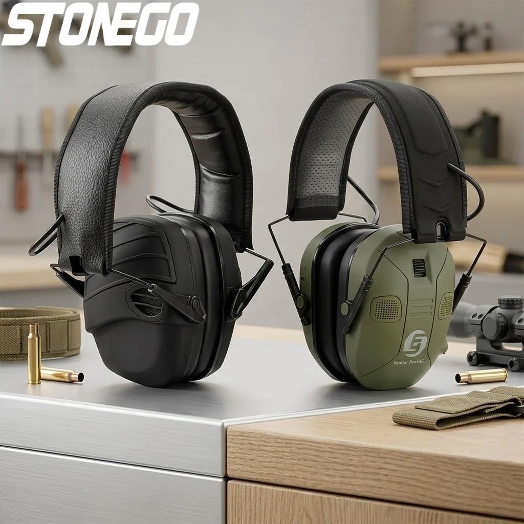Foldable Tactical Electronic Shooting Earmuffs Noise Canceling Headphones Amplified Hearing Protection for Range and Safety
Foldable Tactical Electronic Shooting Earmuffs Noise Canceling Headphones Amplified Hearing Protection for Range and Safety